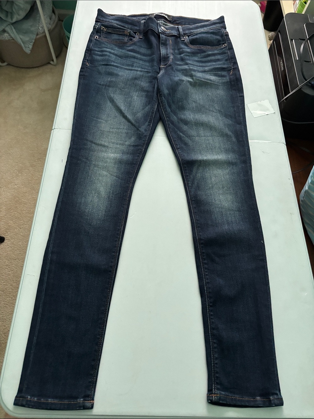Express Women's Indigo Skinny Jeans Size 10R like new